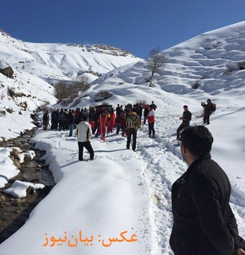 ریزش بهمن در ارومیه، جان یک کوهنورد را گرفت/ ۲ کوهنورد زنده پیدا شدند