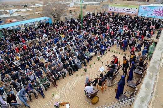 آیین سنتی سمنو پزان شهر درق