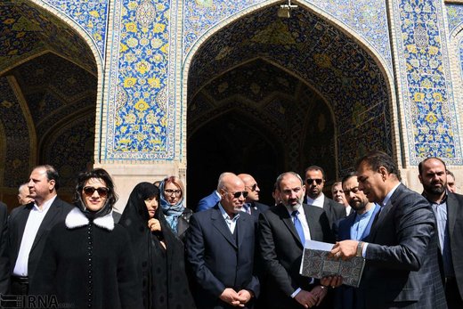 سفر نخست وزیر ارمنستان به اصفهان