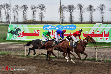 کورس اسبدوانی پاییزه گنبد کاووس