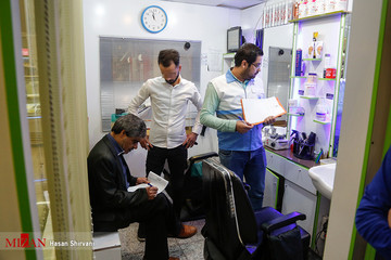 گشت تعزیرات در فرودگاه بین المللی مهرآباد