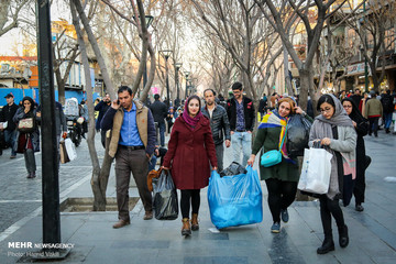 خرید نوروزی در بازار بزرگ تهران