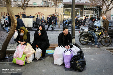 خرید نوروزی در بازار بزرگ تهران
