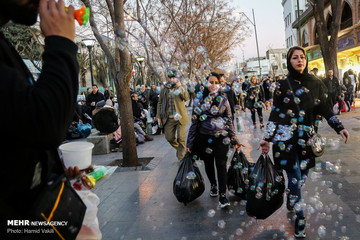 خرید نوروزی در بازار بزرگ تهران