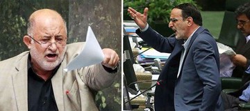 تابلوی ورود ممنوع مقابل کریمی‌قدوسی و قاضی‌پور
