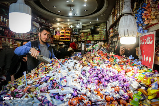 خرید نوروزی در بازار بزرگ تهران