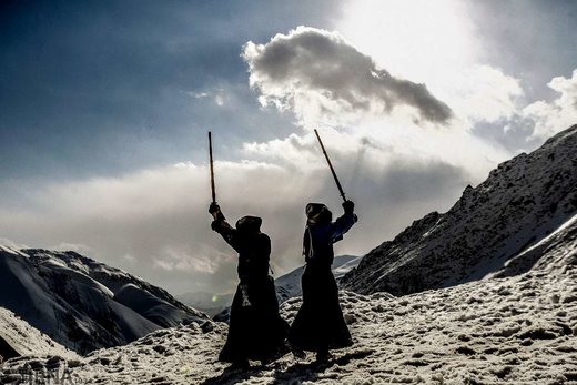 تمرین سامورایی‌ها در تهران