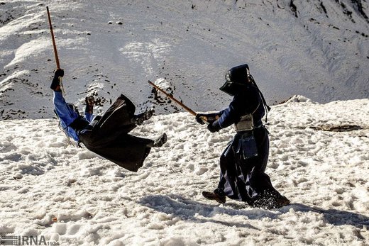 تمرین سامورایی‌ها در تهران