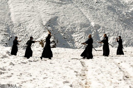 تمرین سامورایی‌ها در تهران