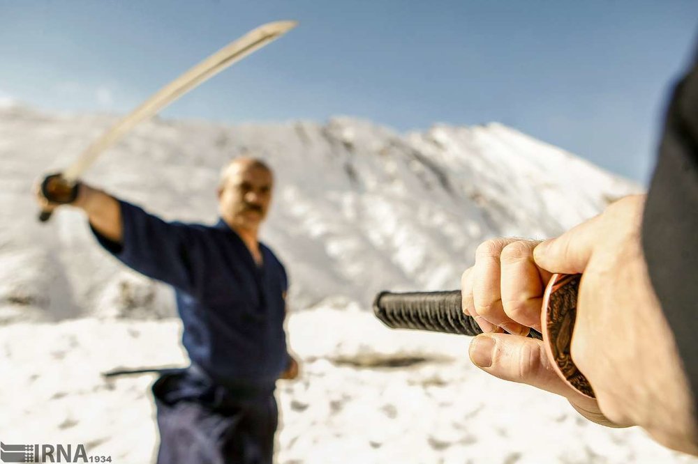 تمرین سامورایی‌ها در تهران