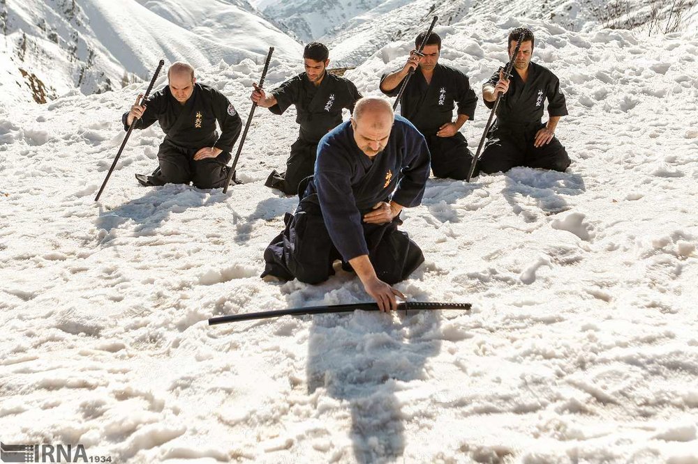 تمرین سامورایی‌ها در تهران