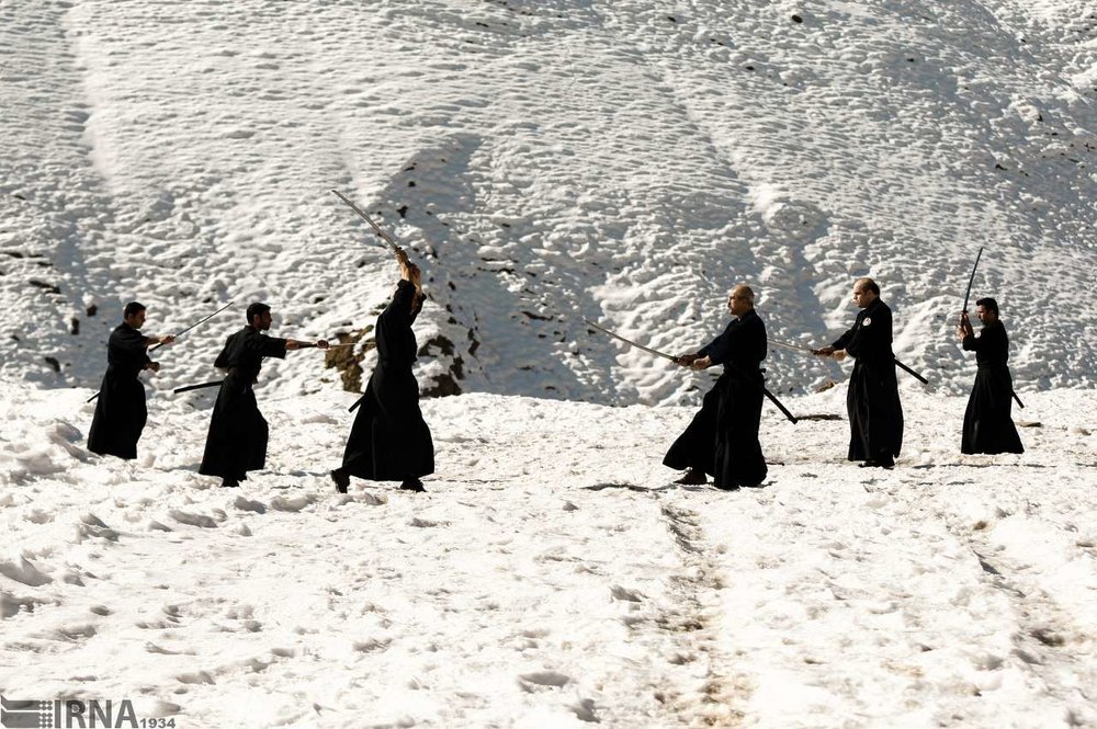 تمرین سامورایی‌ها در تهران