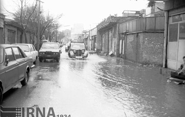13 اسفند 1365؛ وقوع سیل در تهران