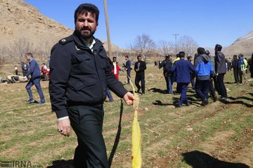 سقوط بالگرد امدادرسانی اورژانس در منطقه سرتشنیز شهرستان کیار