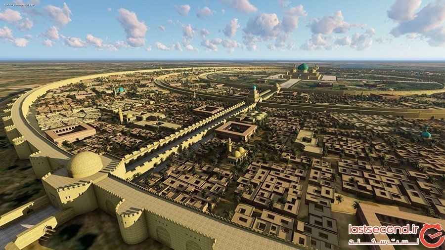 شهر عجیب دایره ای بغداد