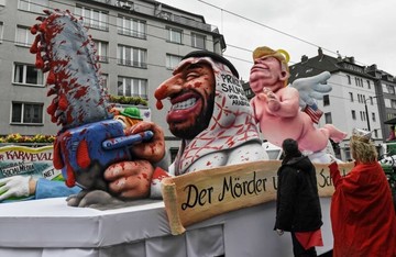 تصاویر | کارناوال آلمان با ترامپ، پوتین و می رنگ‌وبوی سیاسی به خود گرفت