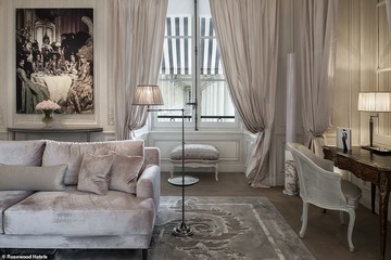 طراحی داخلی هتل de Crillon در پاریس