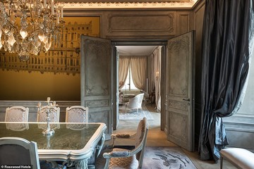 طراحی داخلی هتل de Crillon در پاریس