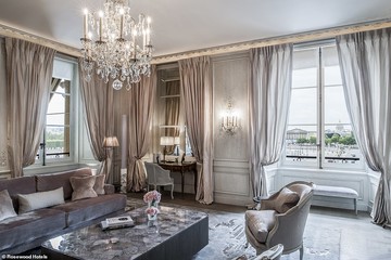 طراحی داخلی هتل de Crillon در پاریس