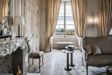طراحی داخلی هتل de Crillon در پاریس