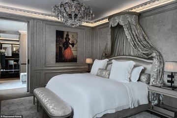 طراحی داخلی هتل de Crillon در پاریس