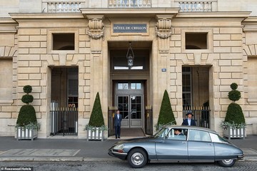 طراحی داخلی هتل de Crillon در پاریس