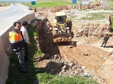 عملیات اجرایی اصلاح تقاطع پرتصادف تنگ‌بره رومشکان در دست ساخت است