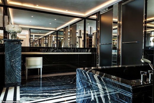 طراحی داخلی هتل de Crillon در پاریس