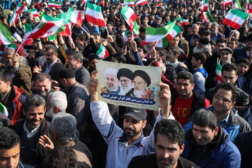 سخنرانی رئیس‌جمهور در ورزشگاه تختی شهرستان لاهیجان