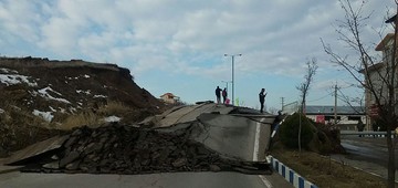 تصاویر | رانش زمین و انفجار مهیب گاز در طالقان