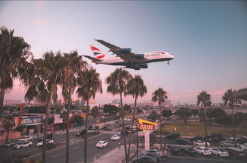 عکس | لحظه فرود در لس‌آنجلس در عکس روز نشنال جئوگرافیک