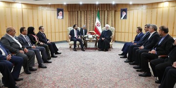 روحانی: اراده رهبری، دولت و مجلس ایران همکاری برادرانه با عراق است