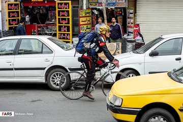همایش بزرگ دوچرخه سواری در تهران