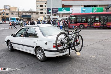 همایش بزرگ دوچرخه سواری در تهران