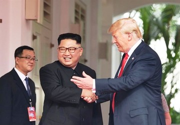 ترامپ: رابطه‌ام با رهبر کره شمالی خوب است
