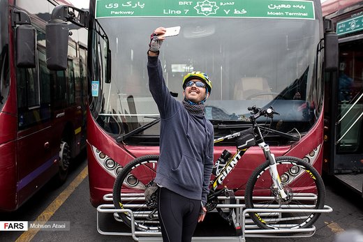 همایش بزرگ دوچرخه سواری در تهران