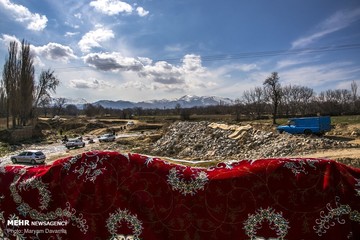 قالیشویی سنتی در روستاهای بجنورد