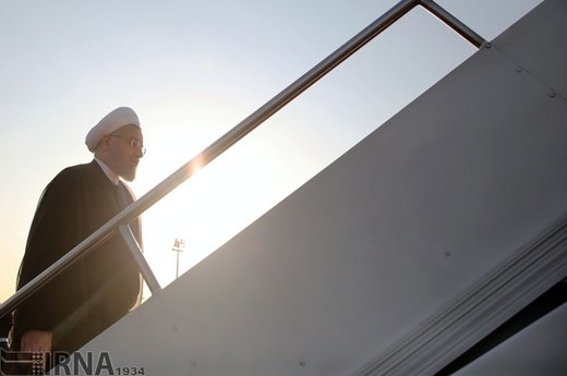 President Rouhani leaves for Baghdad President Rouhani leaves for Baghdad
