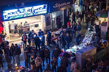 بازار تهران در روزهای آخرسال