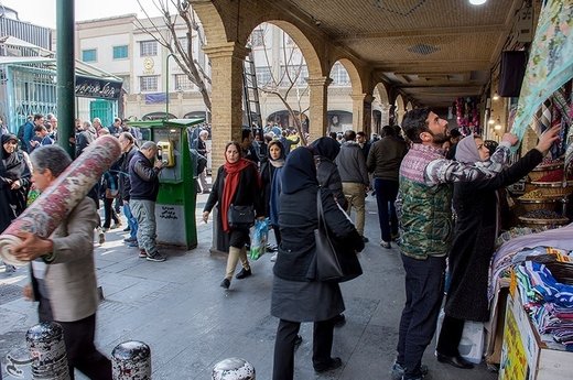 بازار تهران در روزهای آخرسال