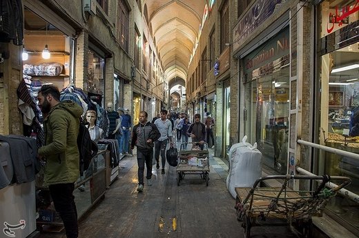 بازار تهران در روزهای آخرسال