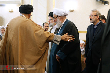 مراسم تکریم و معارفه رئیس قوه قضائیه
