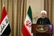 تصاویر | نشست صمیمی روحانی با سران اقوام و عشایر در عراق