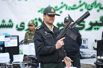 کشفیات و بازداشتی‌های بیست و سومین مرحله طرح رعد پلیس پیشگیری تهران