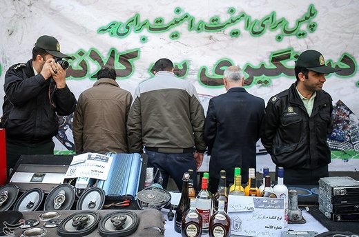 کشفیات و بازداشتی‌های بیست و سومین مرحله طرح رعد پلیس پیشگیری تهران