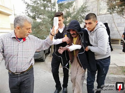 مهار آتش سوزی خودروها در پارکینگ ساختمان