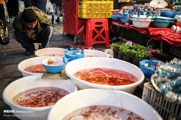 خرید شب عید در بازار تجریش