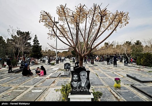 آخرین پنجشنبه سال در بهشت زهرا(س) تهران