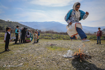 آیین سنتی نوروزخوانی در روستای بالاجاده استان گلستان
