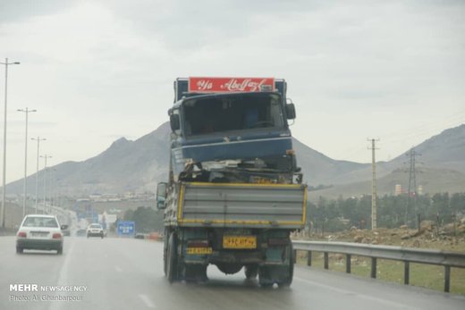 تصادفات جاده ای در اتوبان تهران-قزوین